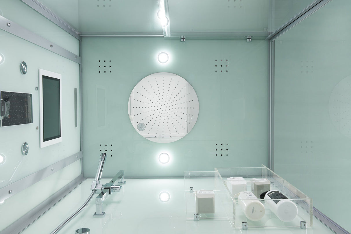 Maya Bath Platinum Lucca‑R 47″ × 33″ × 88″ Steam Shower