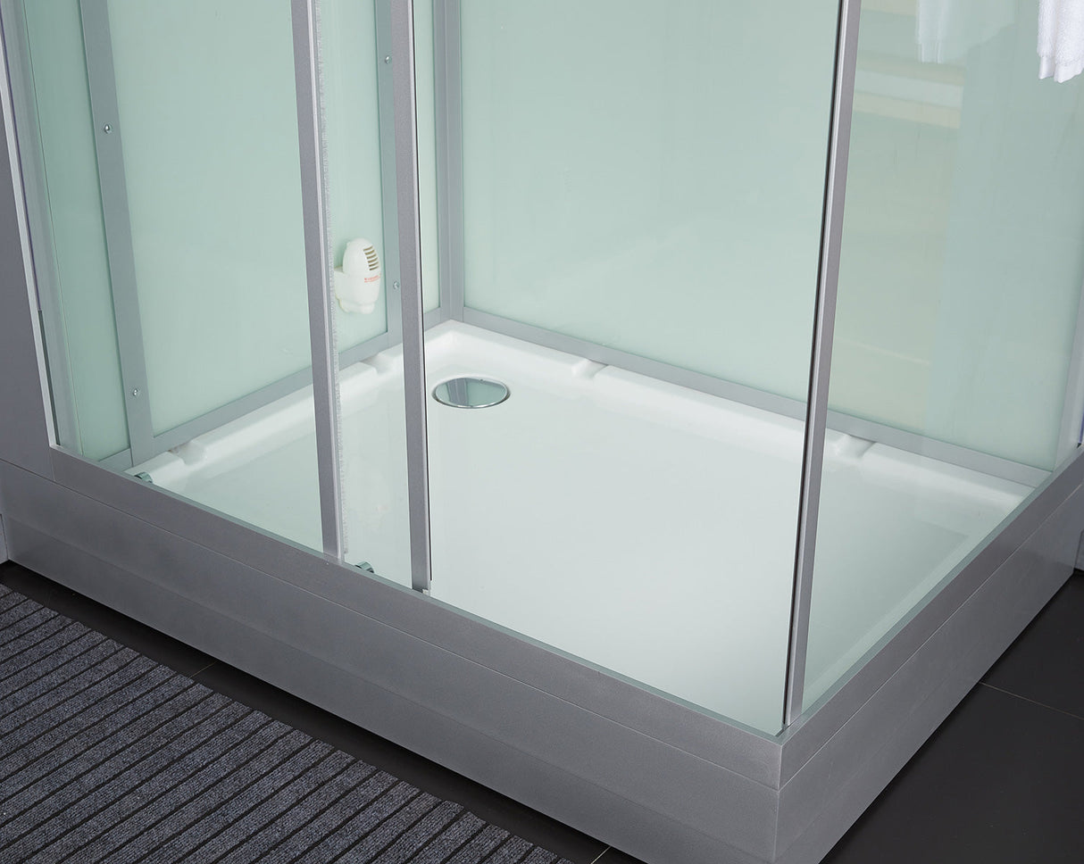 Maya Bath Platinum Lucca‑R 47″ × 33″ × 88″ Steam Shower