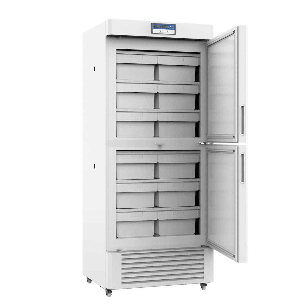 KingsBottle -10~-25°C Low Temperature 450L Two Chambers Biomedical Freezer