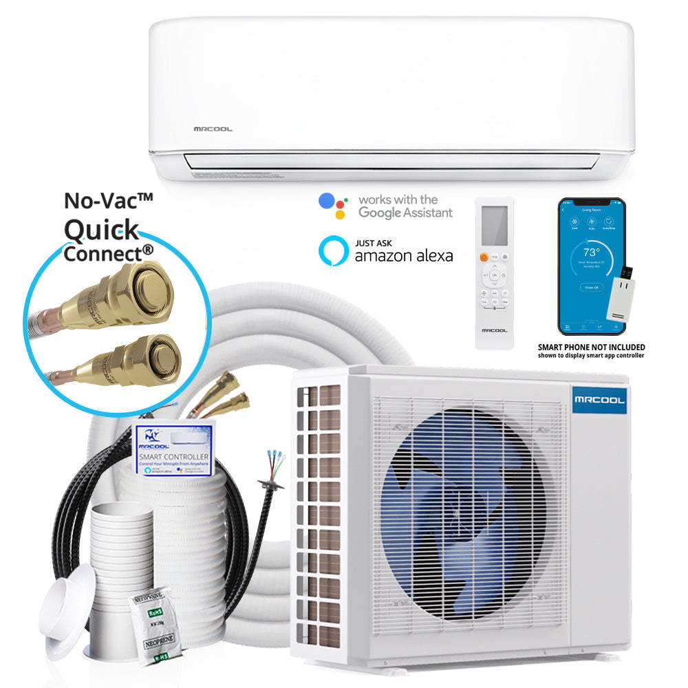 MRCOOL DIY® 5th Gen ENERGY STAR® 9,000 BTU Single-Zone Mini Split Complete System