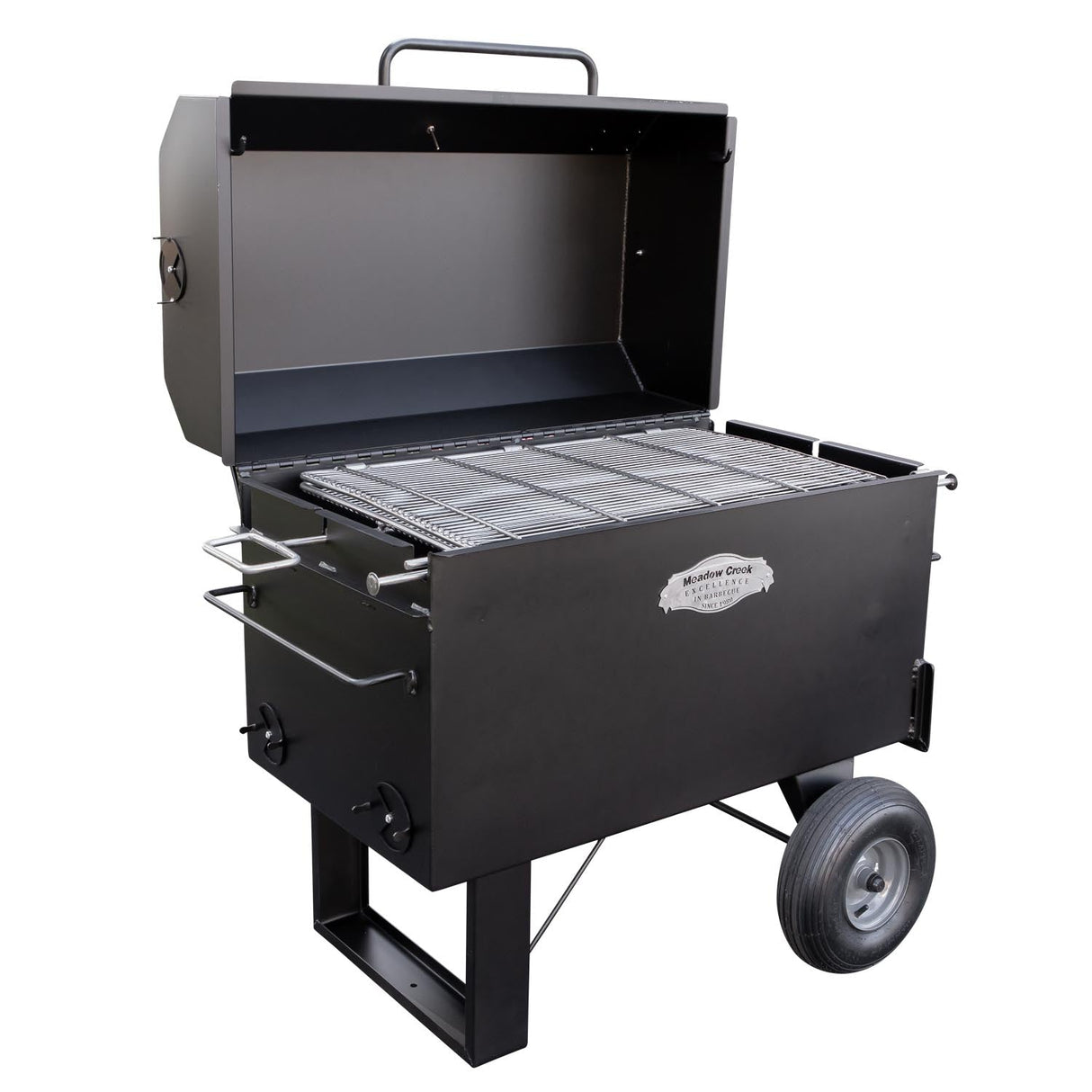 Meadow Creek COMBI42 Smoker, Grill, Chicken Cooker and Roaster All in One