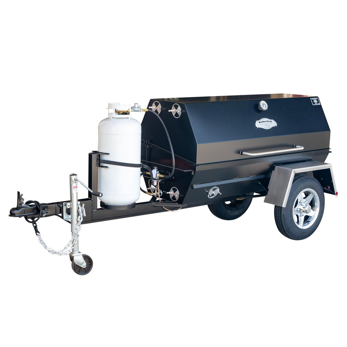 Meadow Creek PR60GT 60" Gas Pig Roaster and Trailer
