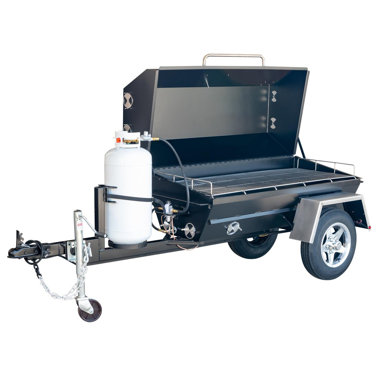 Meadow Creek PR60GT 60" Gas Pig Roaster and Trailer