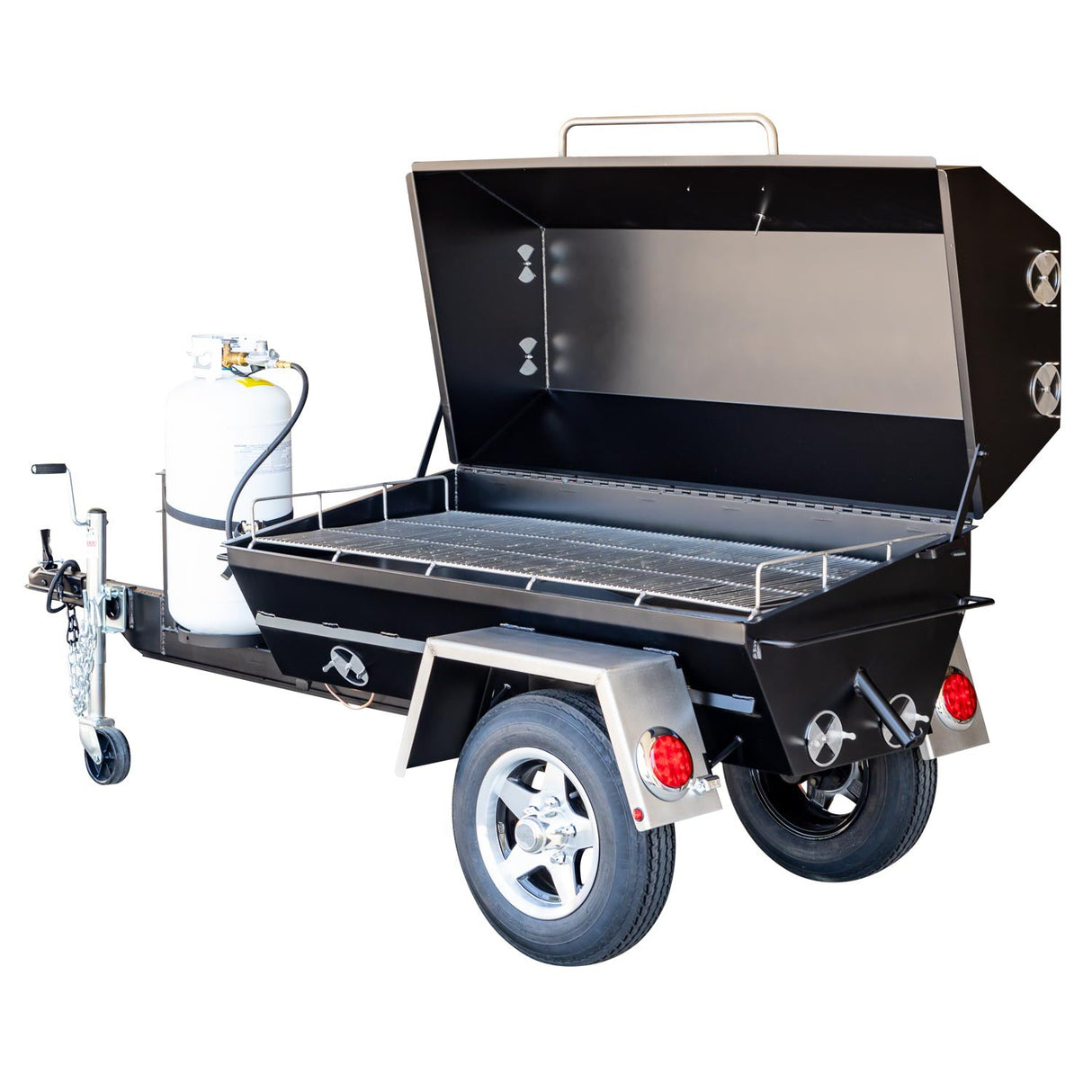 Meadow Creek PR60GT 60" Gas Pig Roaster and Trailer