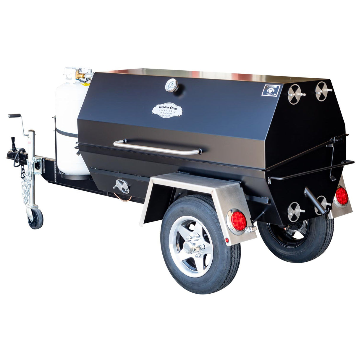 Meadow Creek PR60GT 60" Gas Pig Roaster and Trailer