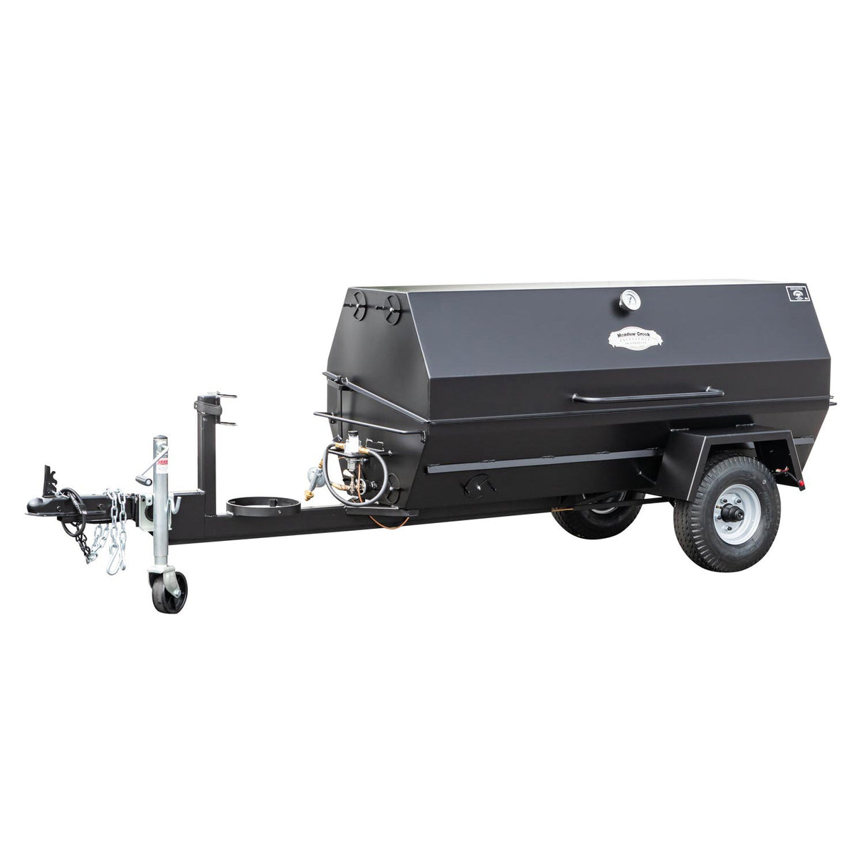 Meadow Creek PR72GT 72" Gas Pig Roaster and Trailer
