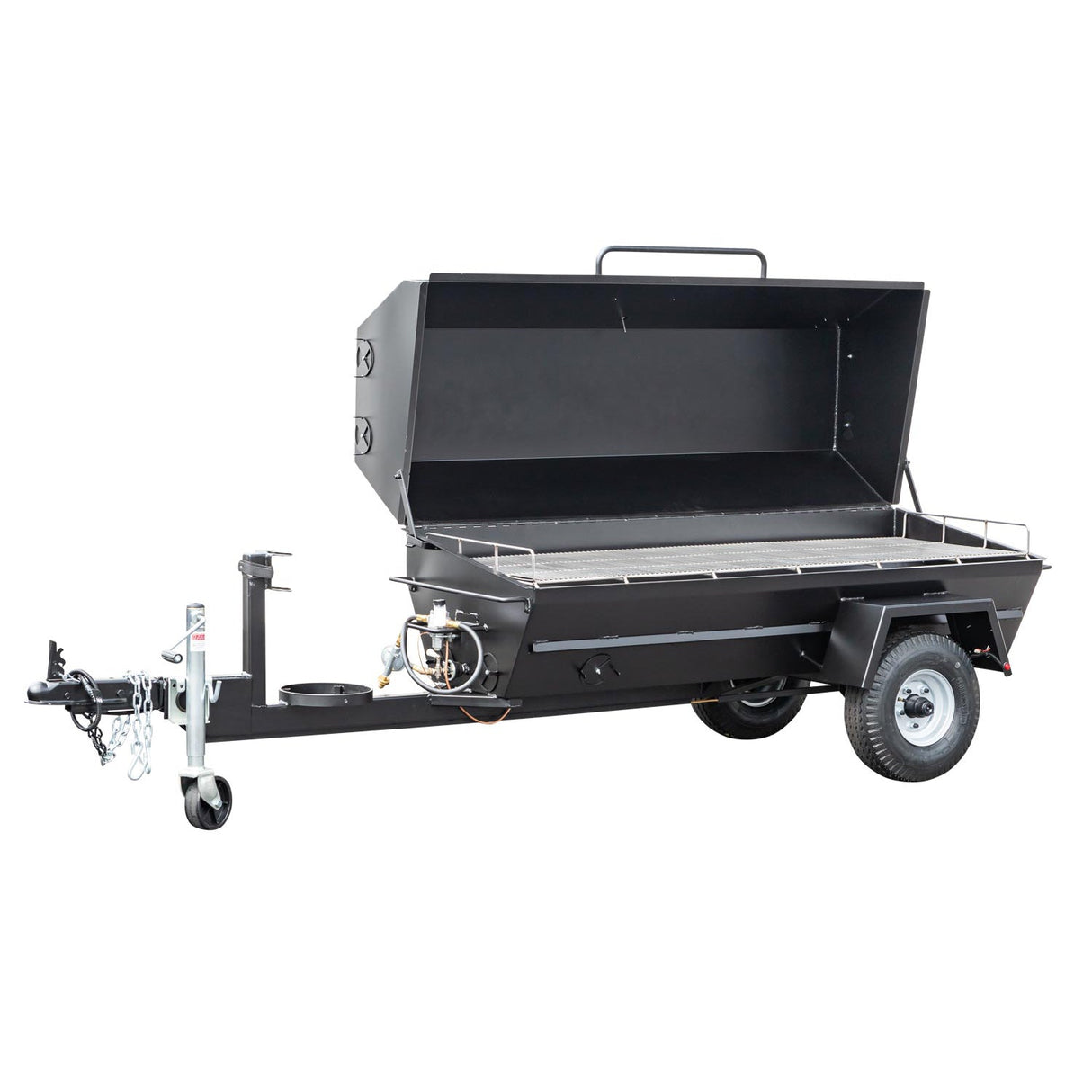 Meadow Creek PR72GT 72" Gas Pig Roaster and Trailer