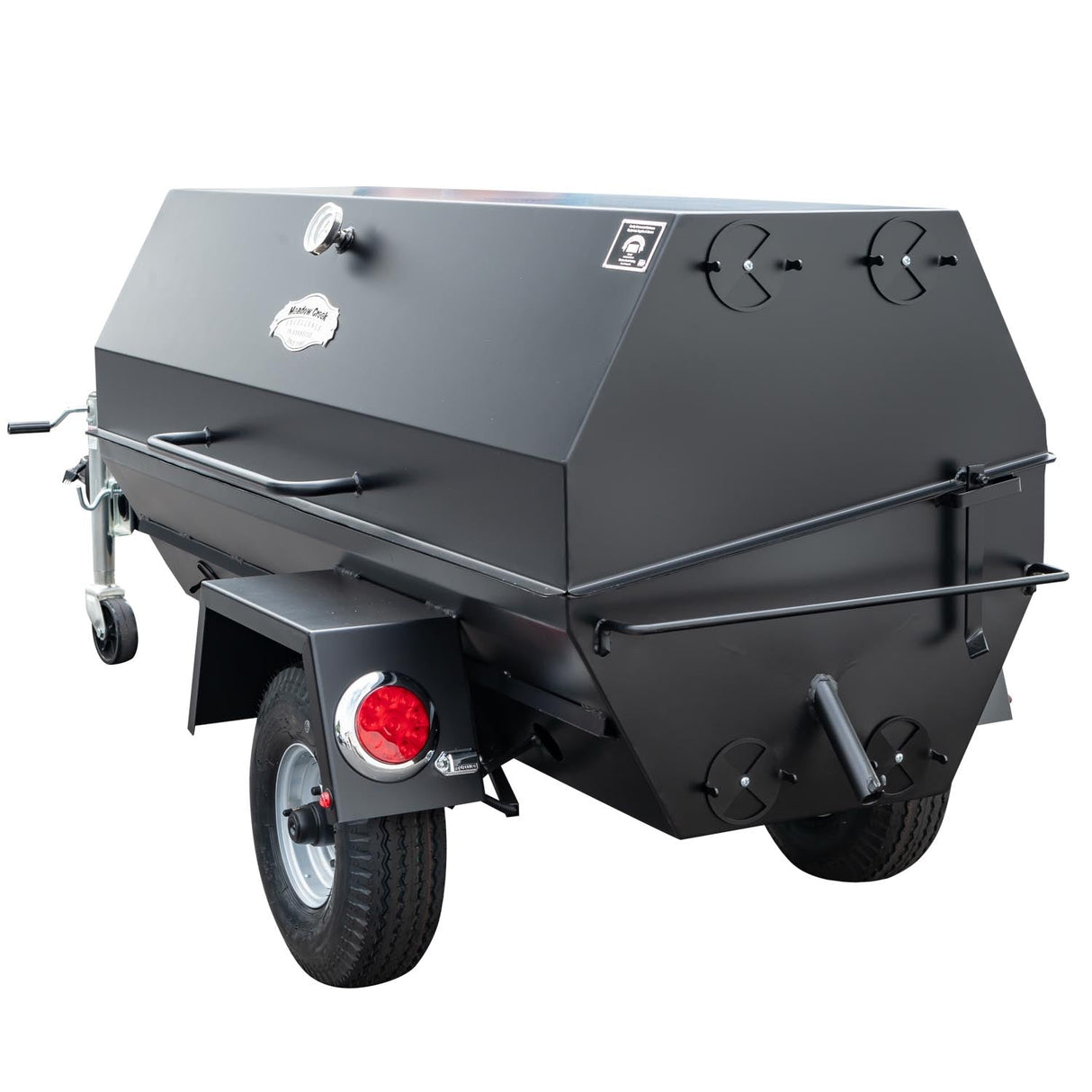 Meadow Creek PR72GT 72" Gas Pig Roaster and Trailer