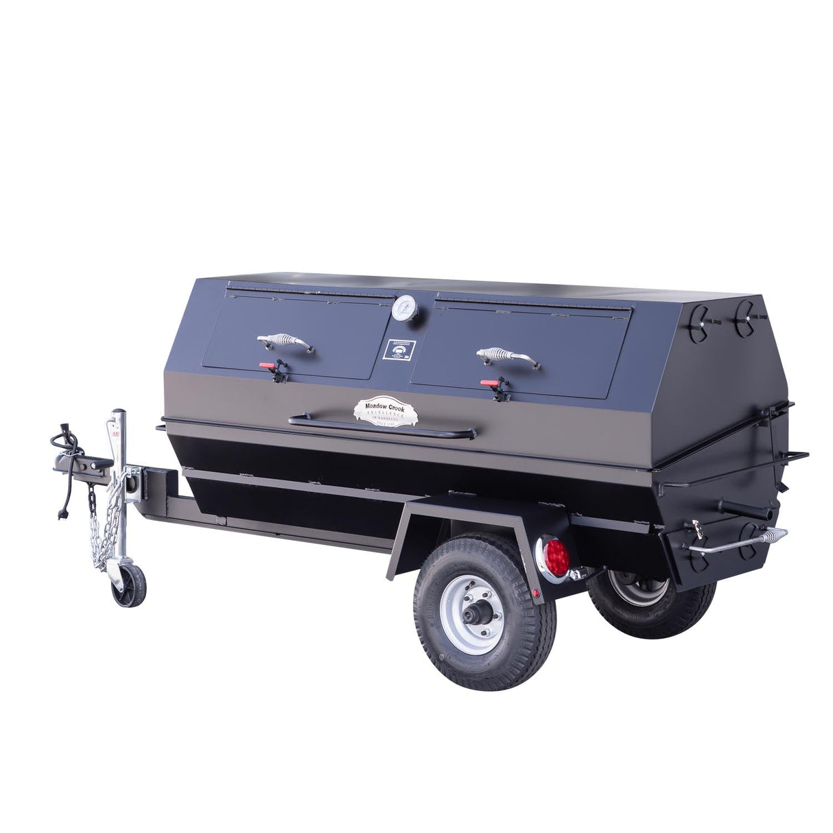 Meadow Creek PR72T 72" Pig Roaster Smoker and Trailer