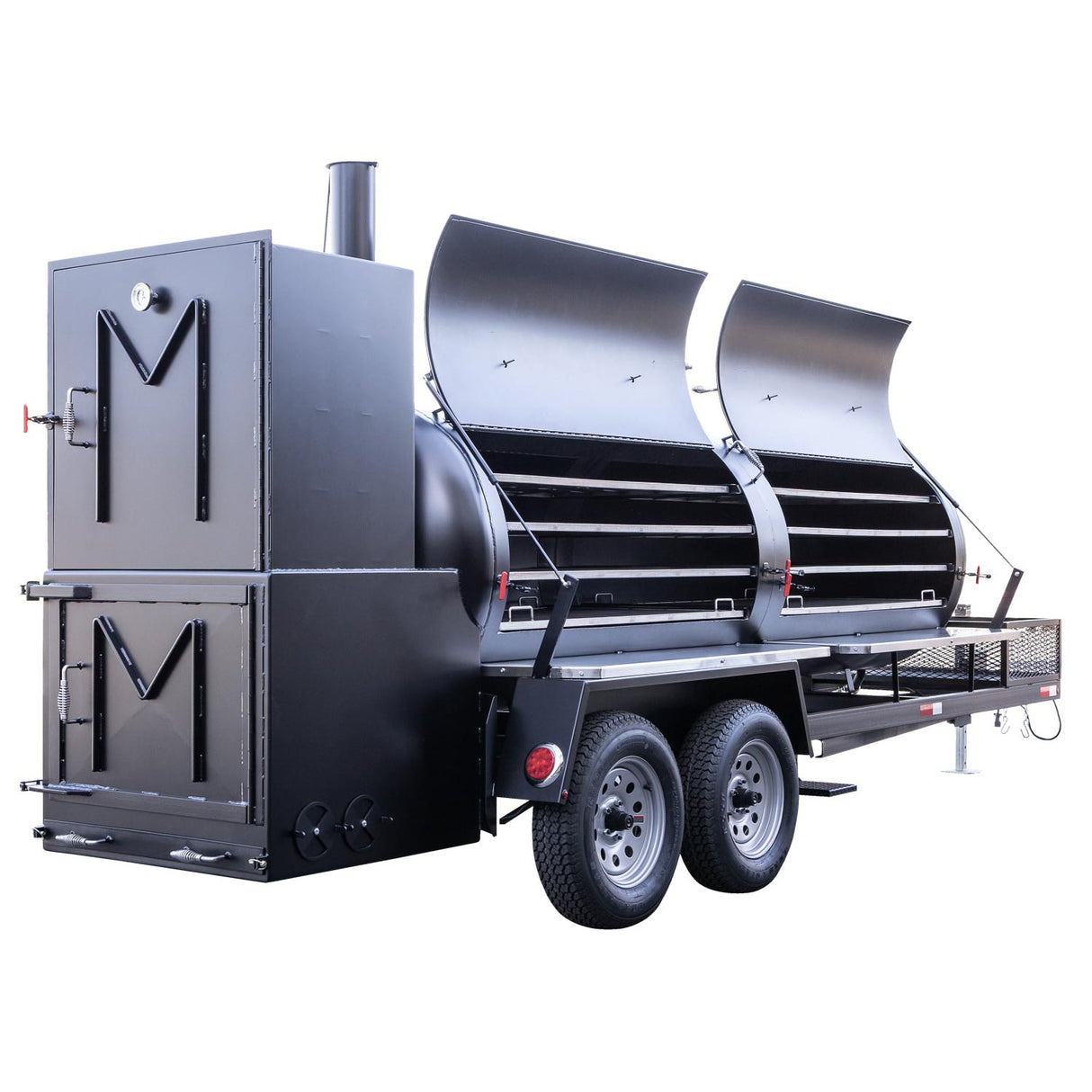 Meadow Creek TS1000 Offset Tank Smoker and Trailer