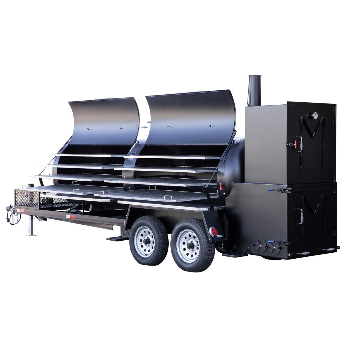 Meadow Creek TS1000 Offset Tank Smoker and Trailer