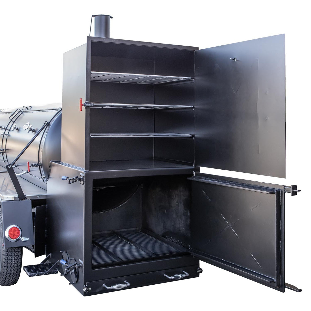 Meadow Creek TS1000 Offset Tank Smoker and Trailer