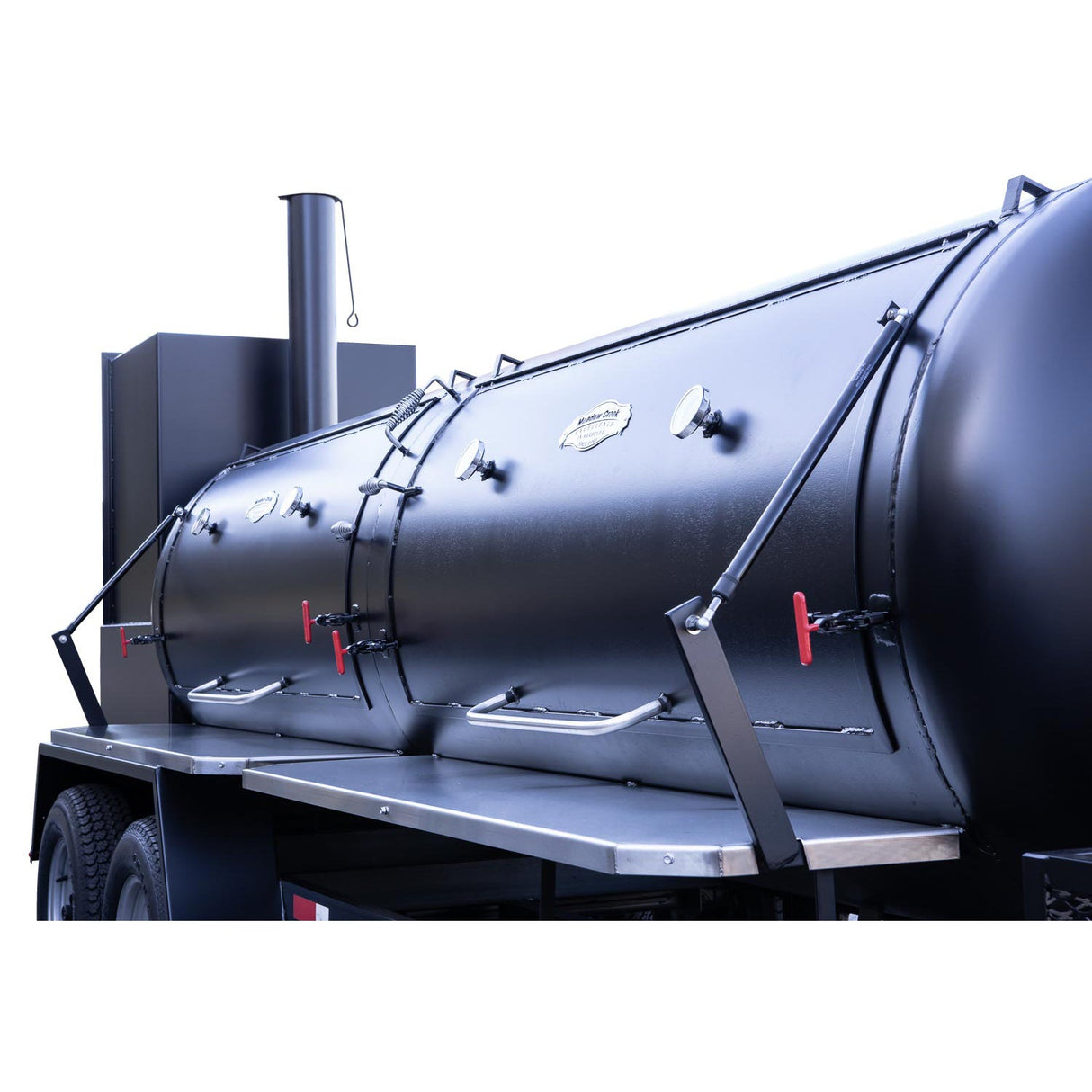Meadow Creek TS1000 Offset Tank Smoker and Trailer