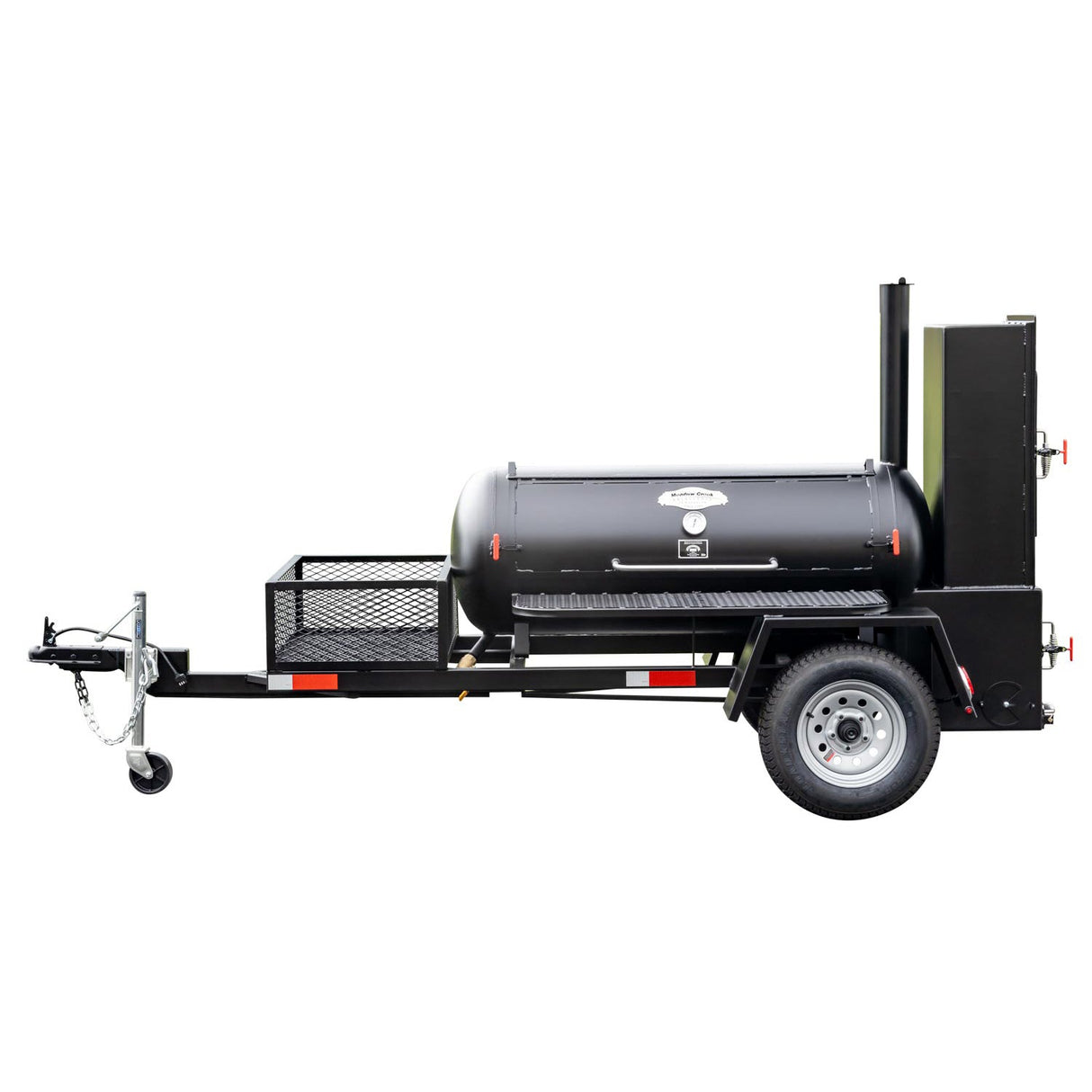 Meadow Creek TS120 Offset Tank Smoker and Trailer