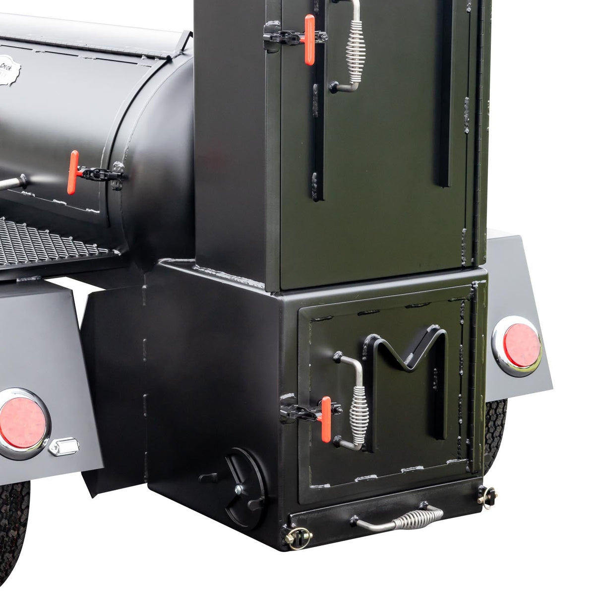 Meadow Creek TS120 Offset Tank Smoker and Trailer