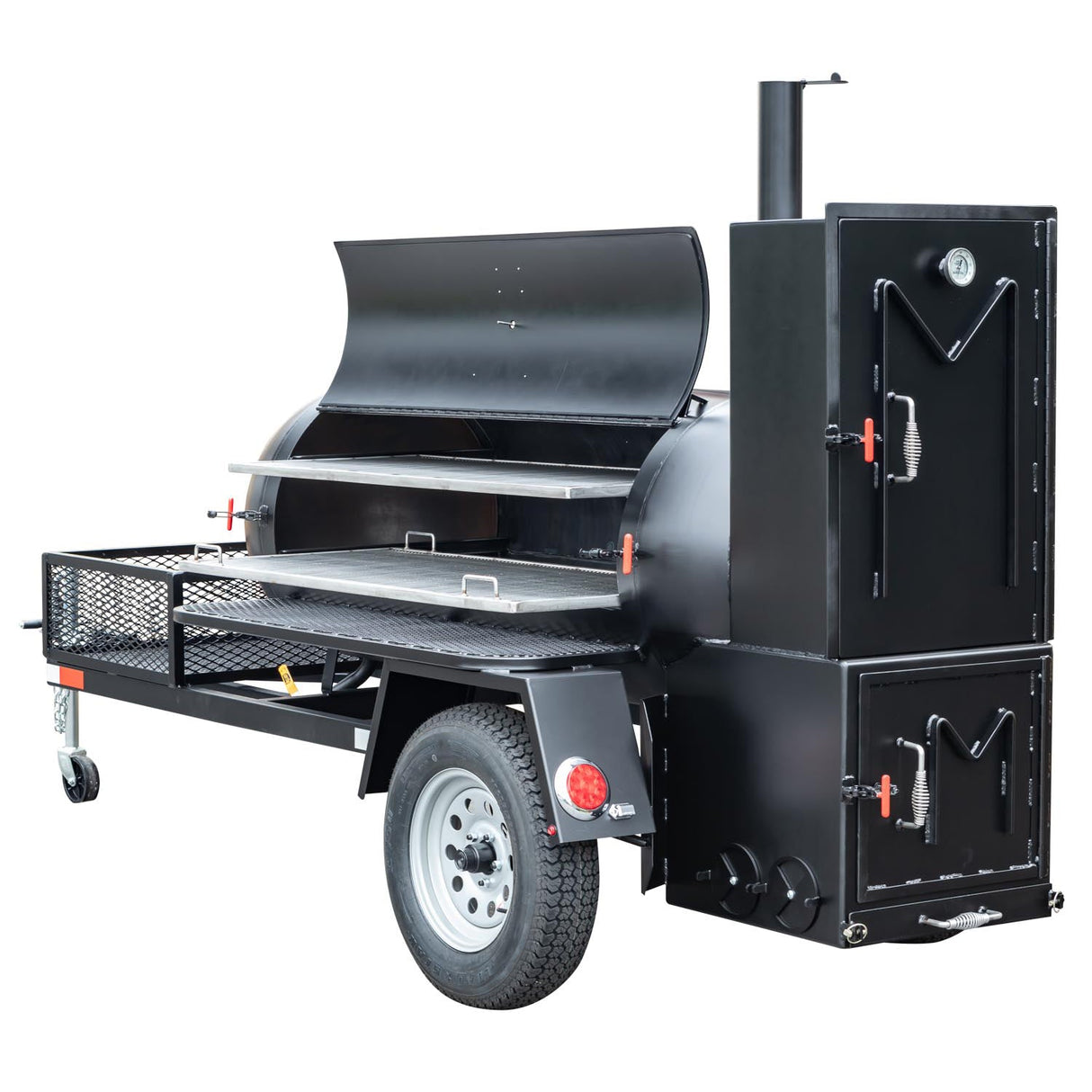 Meadow Creek TS250 Offset Tank Smoker and Trailer