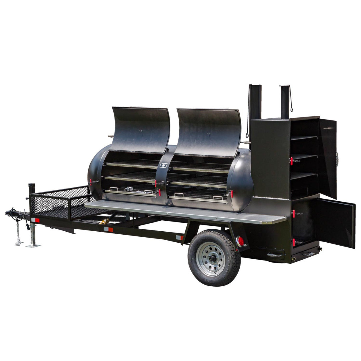 Meadow Creek TS500 Offset Tank Smoker and Trailer