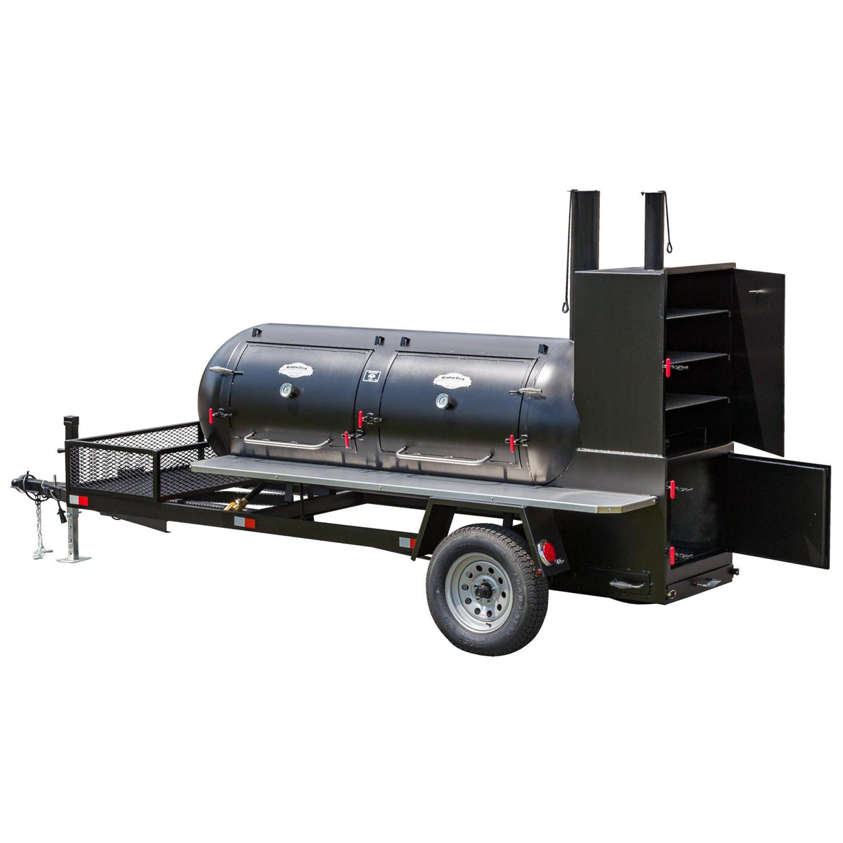 Meadow Creek TS500 Offset Tank Smoker and Trailer