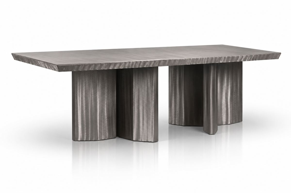 Metall Milan Stainless Steel Dining Table