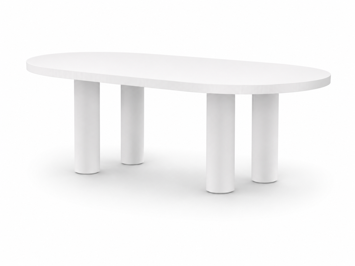 Metall Monaco Stainless Steel Dining Table