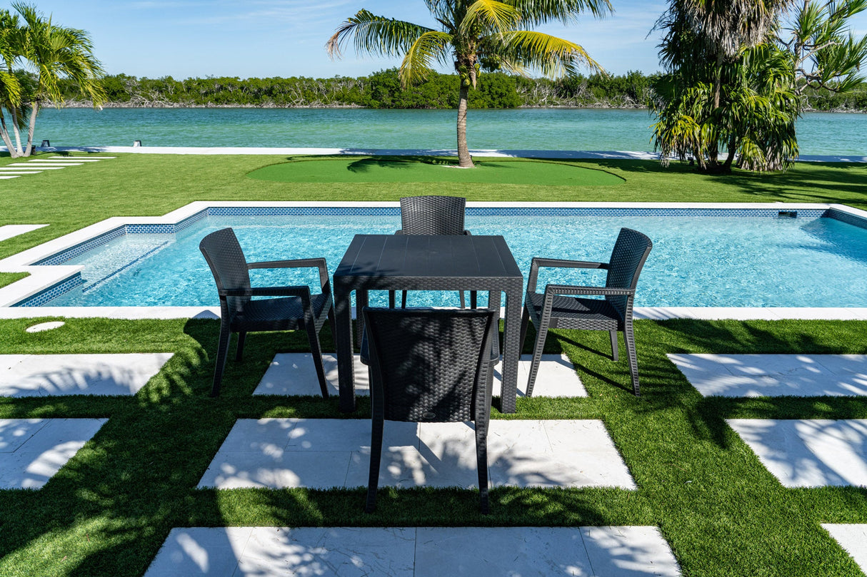 Rainbow Outdoor Montana 5-Piece Dining Set-Anthracite