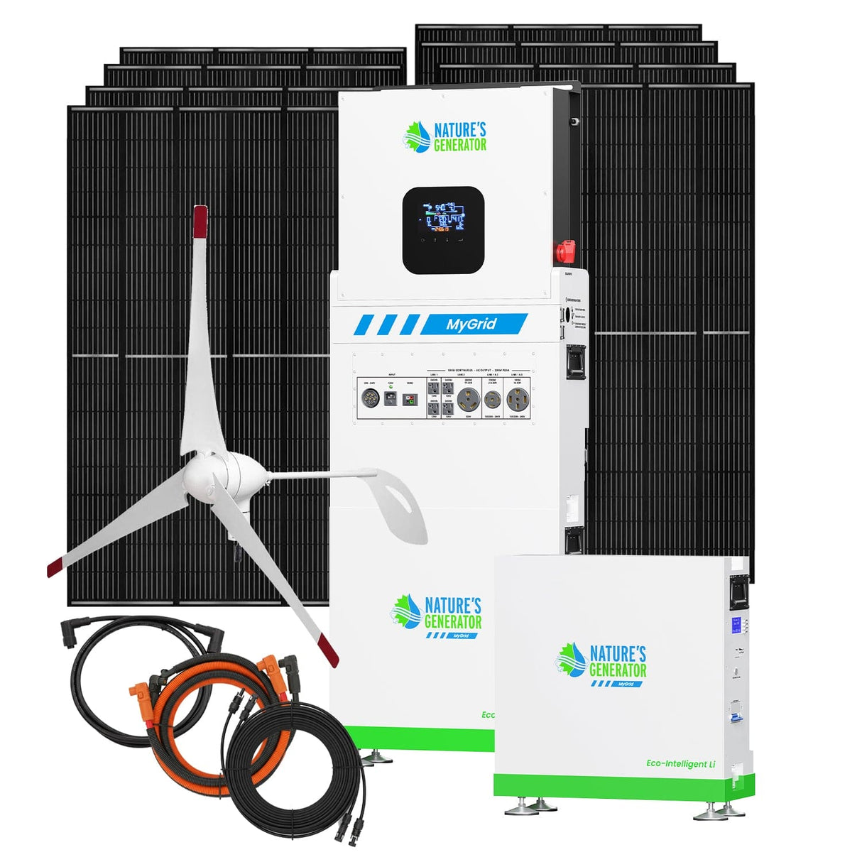 MyGrid 10K Solar and Wind Generator Hover