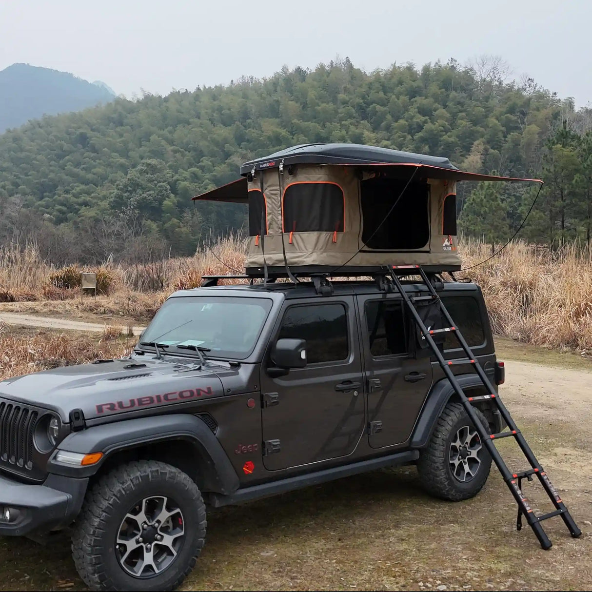 Naturnest Orion Mini Hard Shell Rooftop Tent 1‑Person ABS Pop‑Up Roof Tent