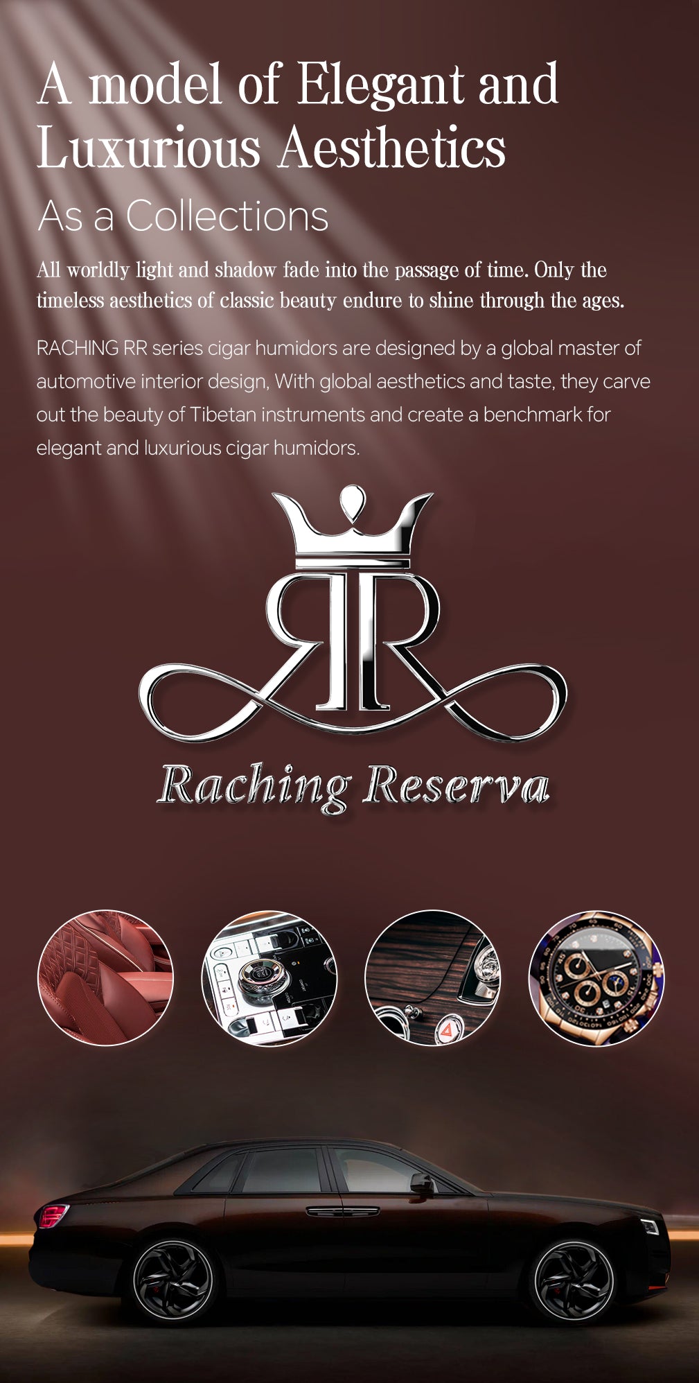 Raching Reserva RR980 Series Electric Humidor | 3000 Cigars