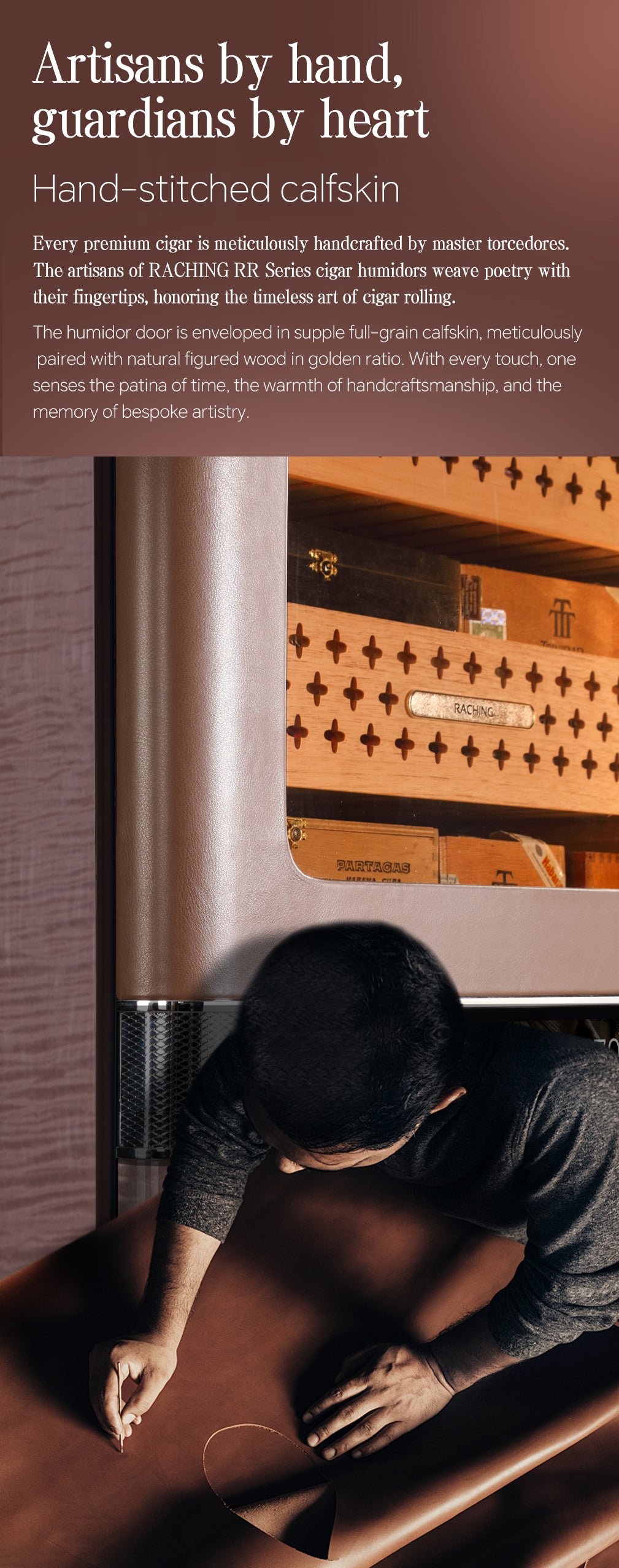 Raching Reserva RR980 Series Electric Humidor | 3000 Cigars