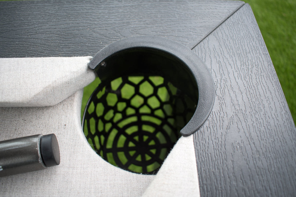 Panama Jack Indoor / Outdoor Billiards Aluminum Pool Table w/Sunbrella Fabric