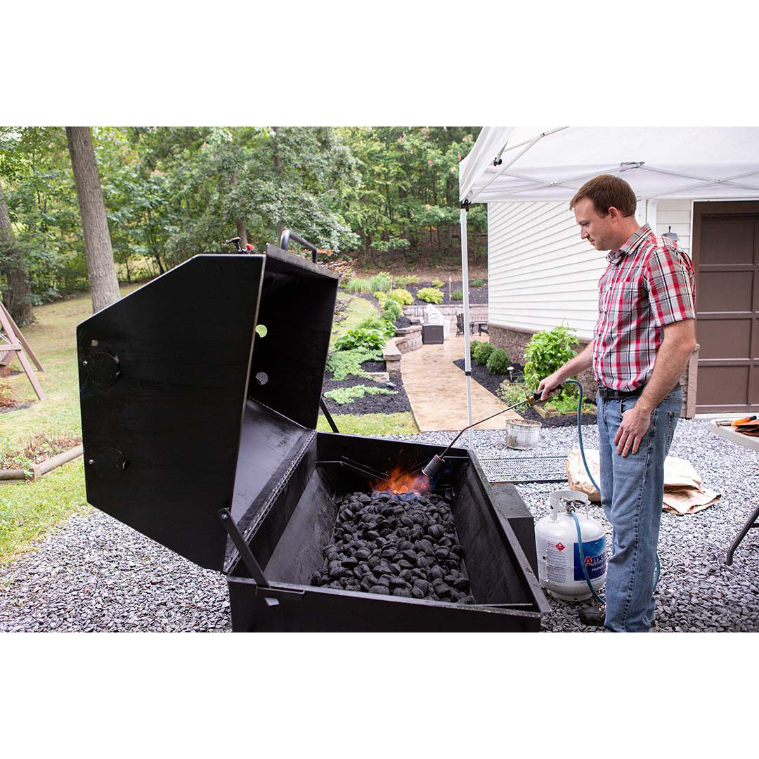 Meadow Creek PR60T 60" Pig Roaster Smoker and Trailer