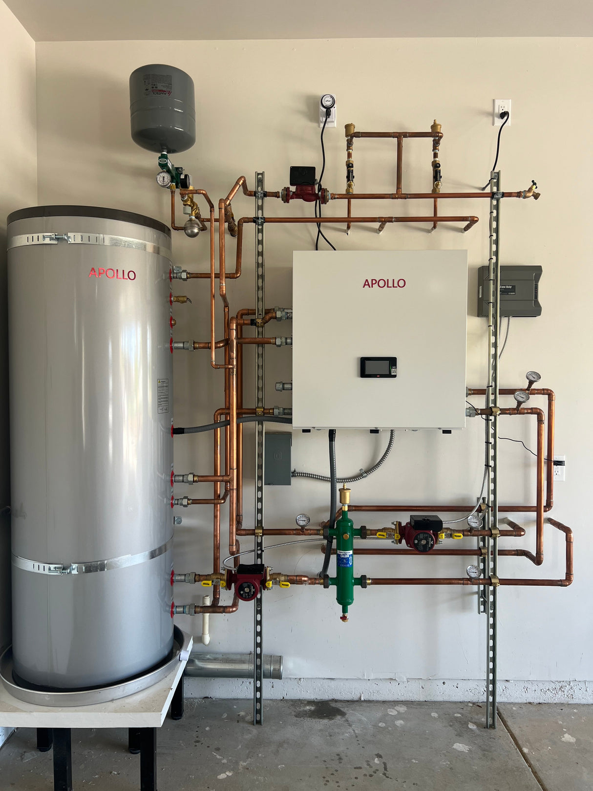 APOLLO DHW120 MAX - Stainless Combined Indirect Water Heater Tank