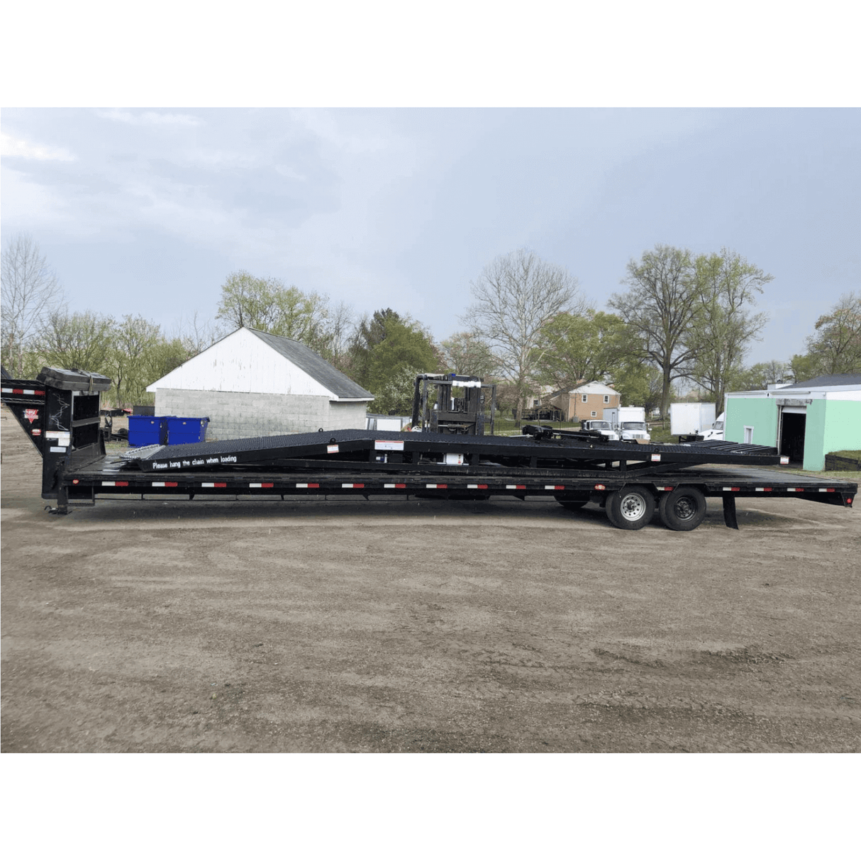 Chery Industrial Portable Loading Dock Ramps Yard Ramp - 22,000 lb. Capacity