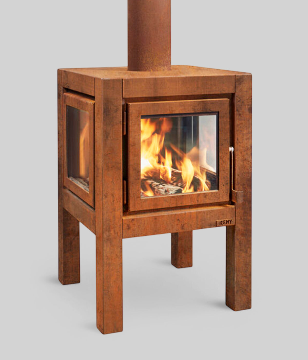 RB73 Quaruba L Outdoor Wood Burning Fireplace 97563788
