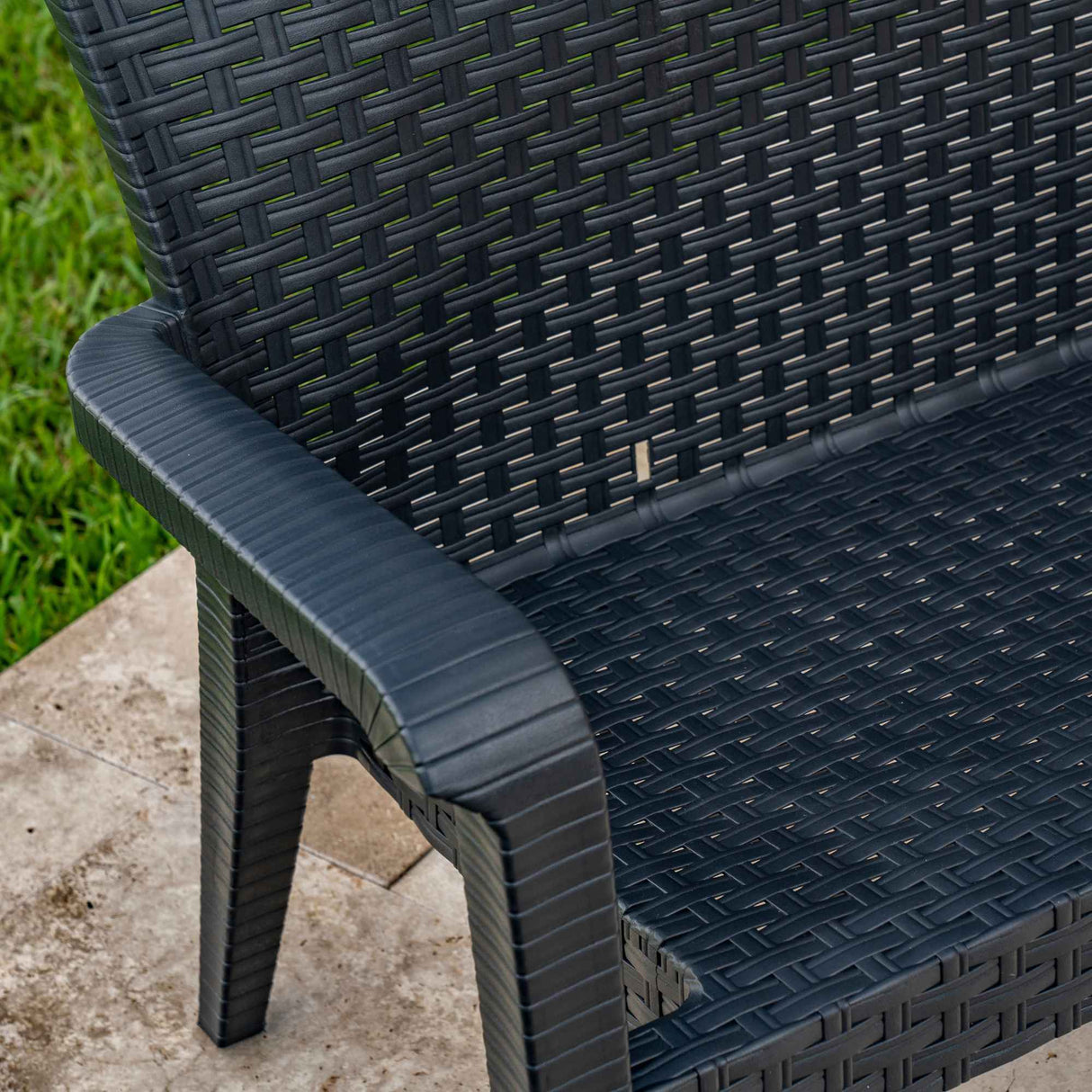 Rainbow Outdoor Alaska 4-Piece Seating Set - Anthracite