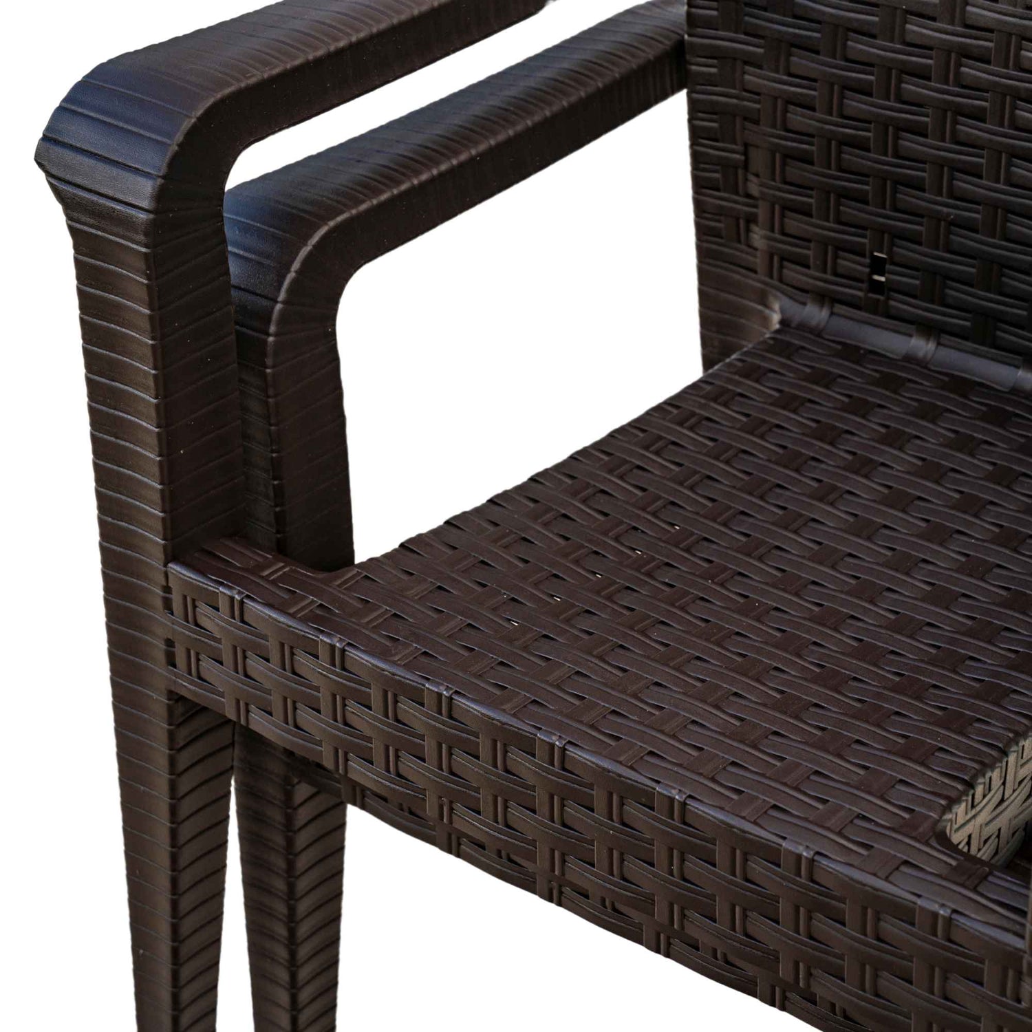 Rainbow Outdoor Alaska 4-Piece Seating Set - Brown