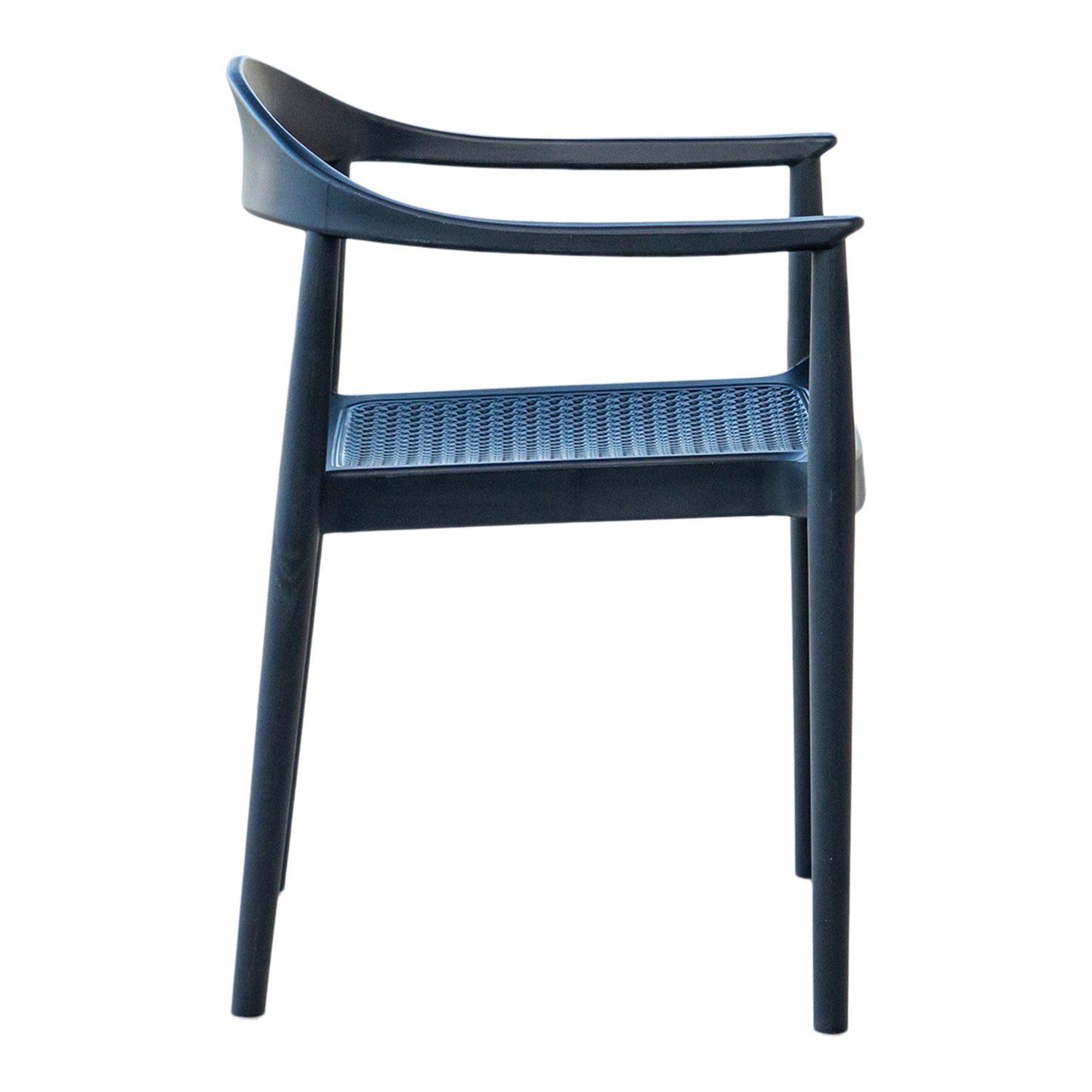 Rainbow Outdoor Kennedy Set of 2 Stackable Armchair-Anthracite