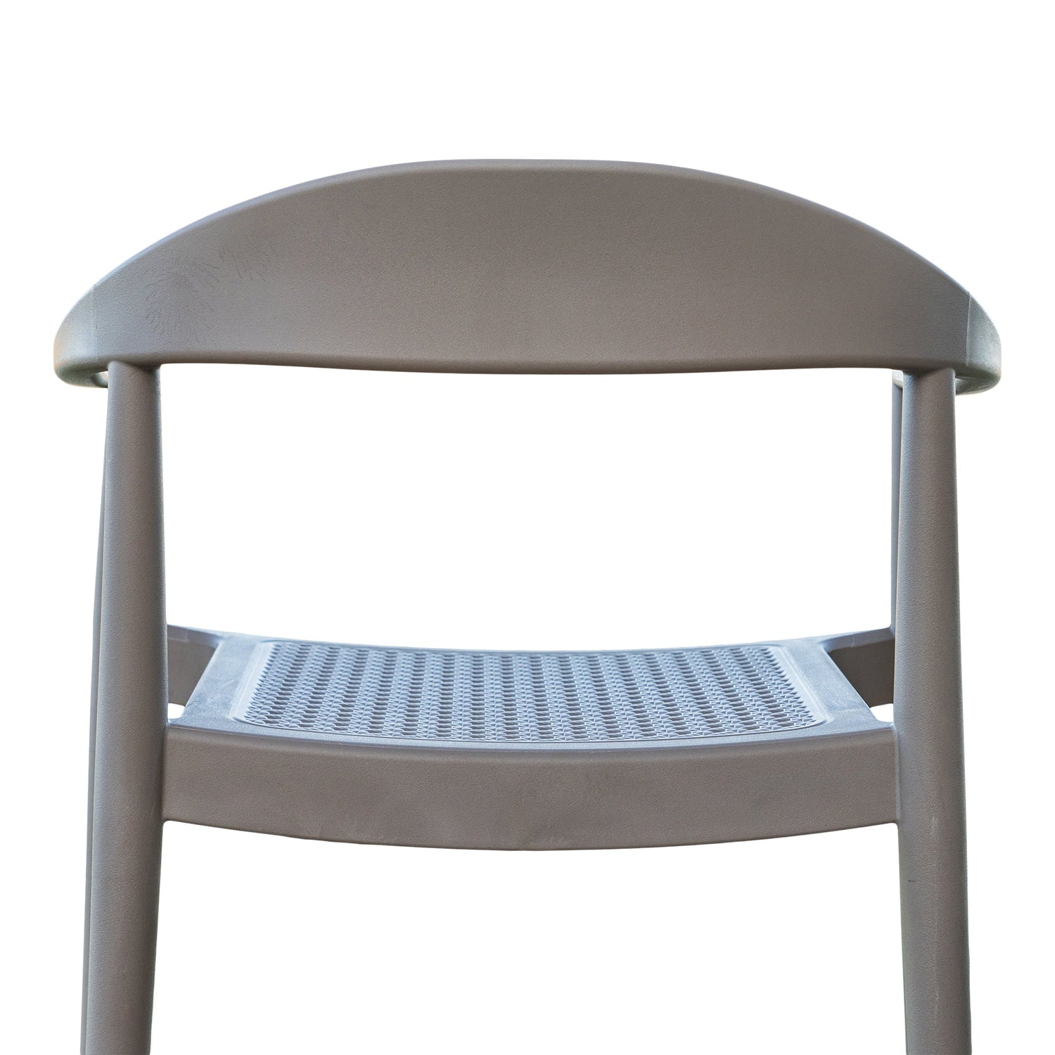 Rainbow Outdoor Kennedy Set of 2 Stackable Armchair-Cappuccino