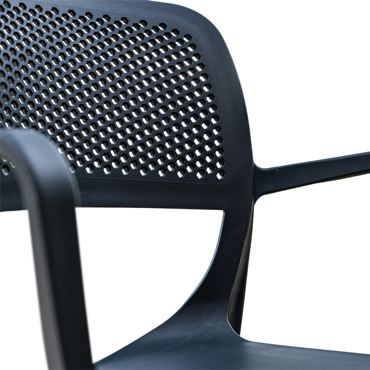 Rainbow Outdoor Mila Set of 2 Stackable Armchair-Anthracite