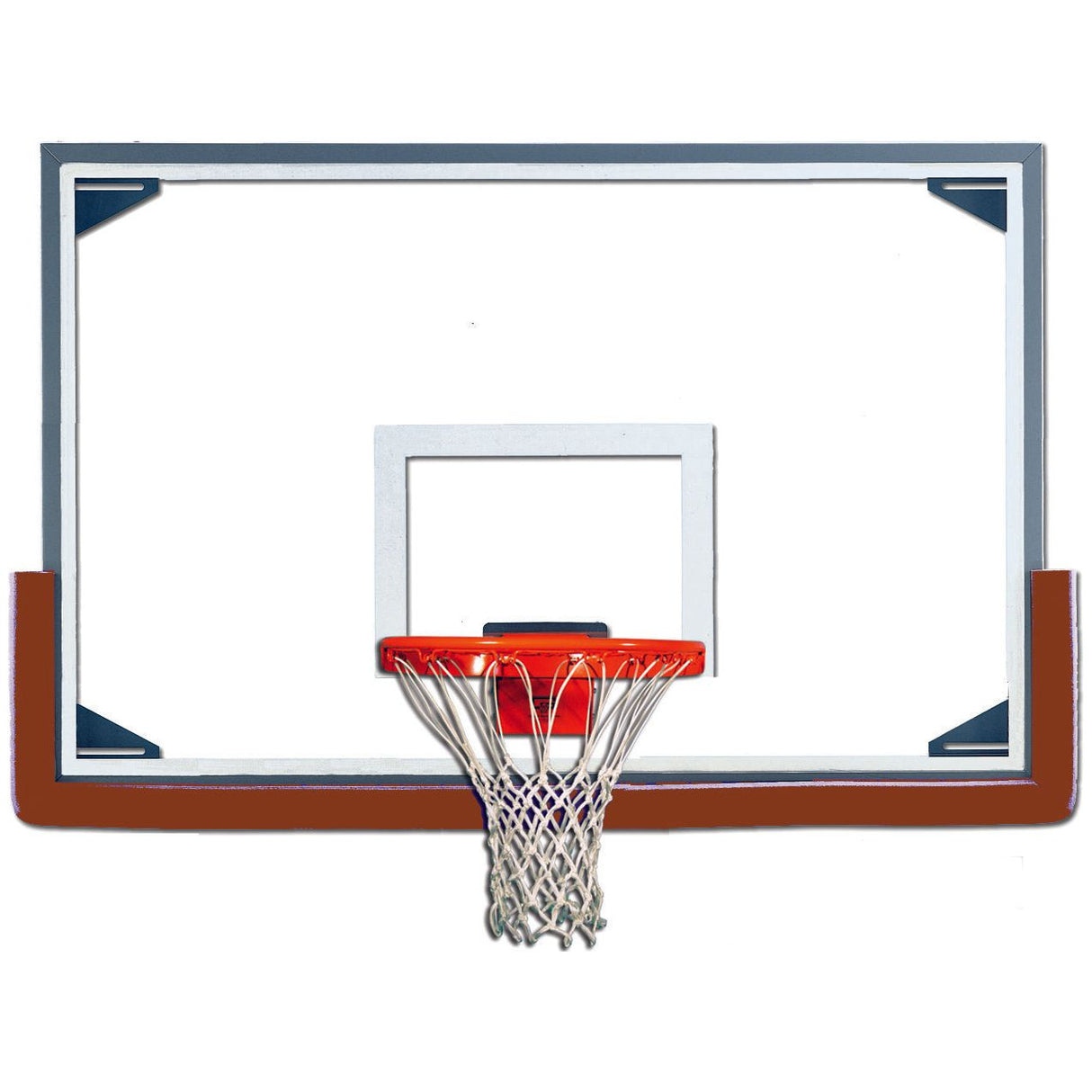 Gared Oversized Steel-Framed Glass Basketball Backboard 48″ x 72″ – RG