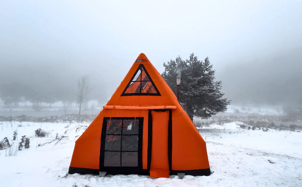 Sonmez Outdoor Mini Air Bungalow Inflatable Tent with Digital Air Pump