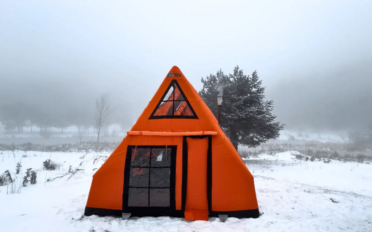 Sonmez Outdoor Mini Air Bungalow Inflatable Tent with Digital Air Pump
