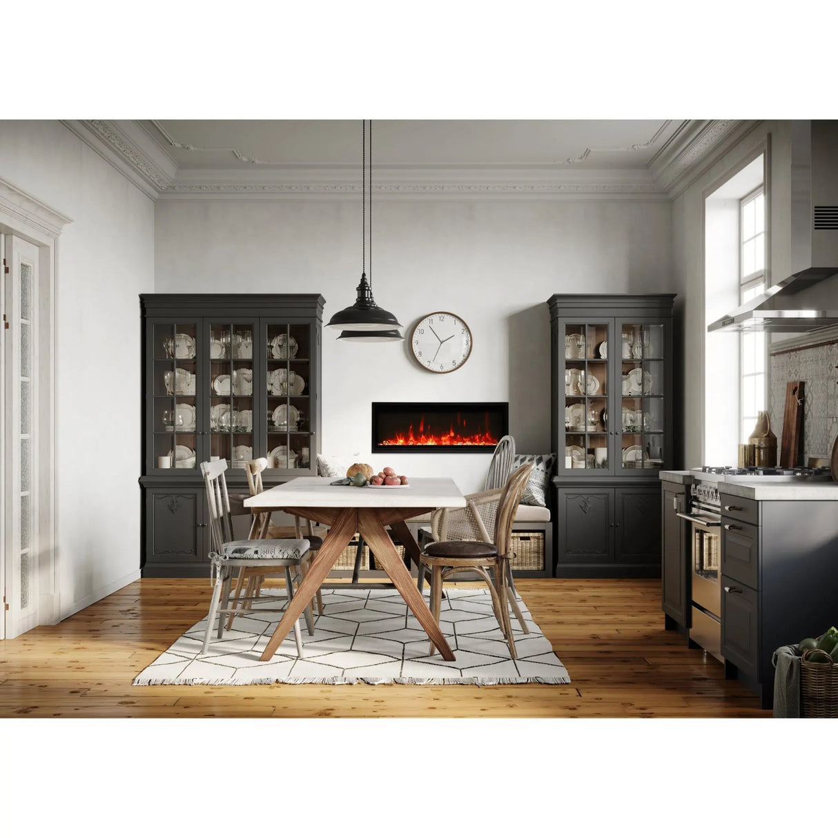 Amantii Symmetry Xtra Slim 42" Electric Fireplace SYM-SLIM-42