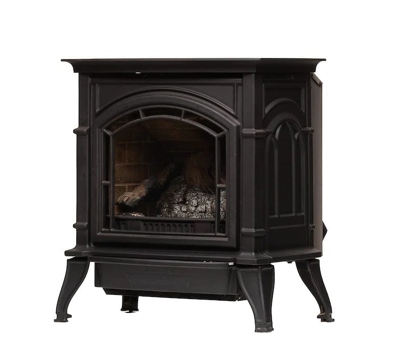 Breckwell Hearth Freestanding Direct Vent Gas Stove on Legs BH23DV