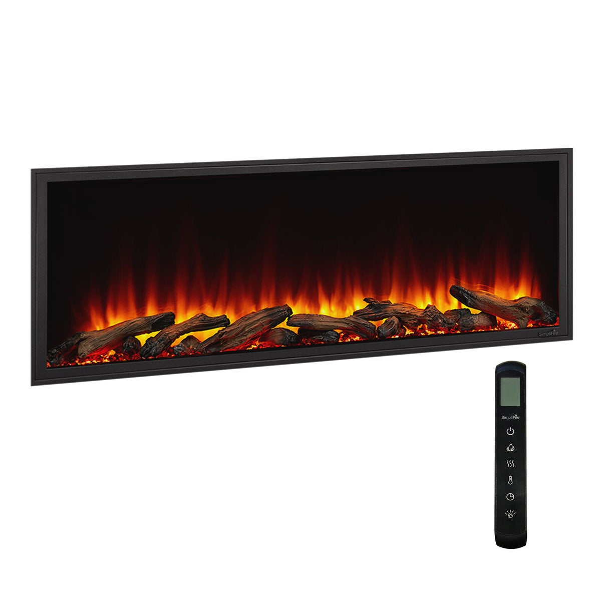 SimpliFire Scion 43-Inch Built-In Linear Electric Fireplace