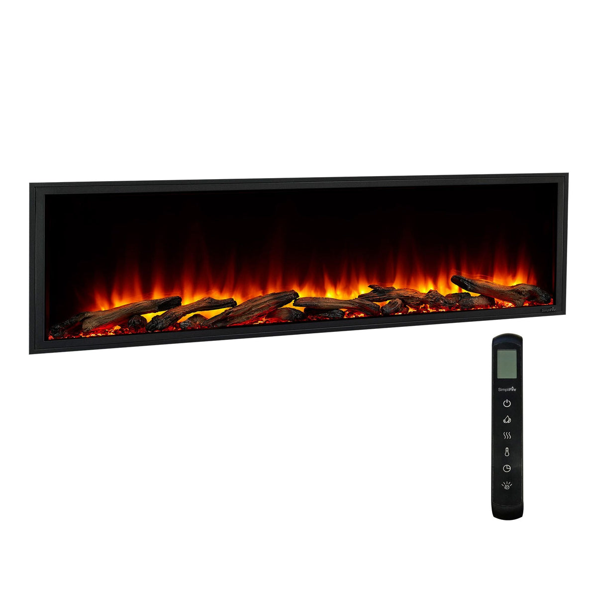 SimpliFire Scion 55-Inch Built-In Linear Electric Fireplace
