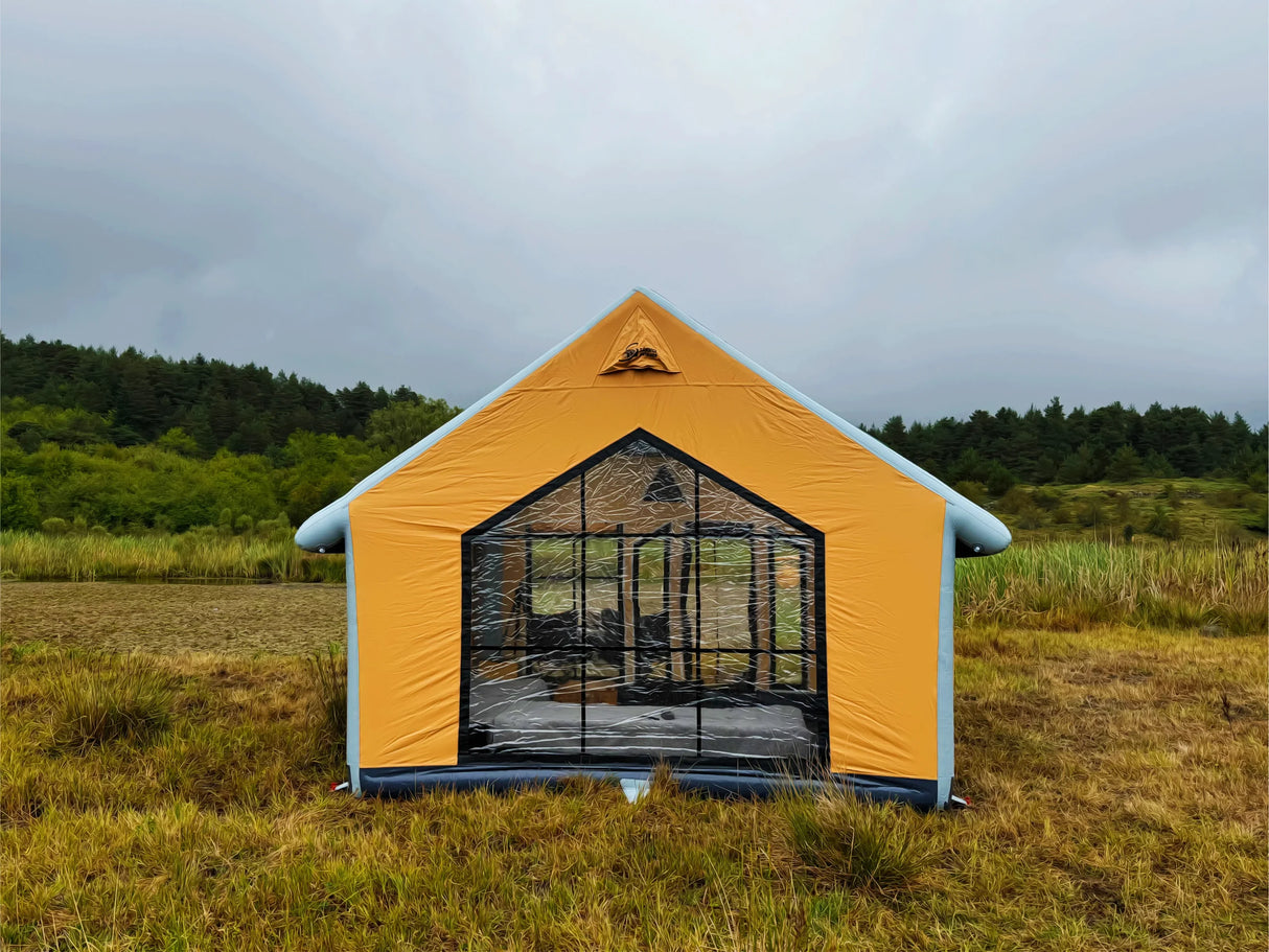 Sonmez Outdoor Aero Cabin All Season Inflatable Tent with Digital Air Pump