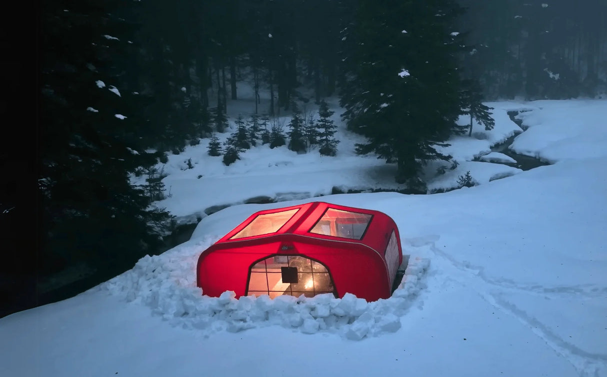 Sonmez Outdoor Air Capsule XXL Inflatable Tent with Digital Air Pump