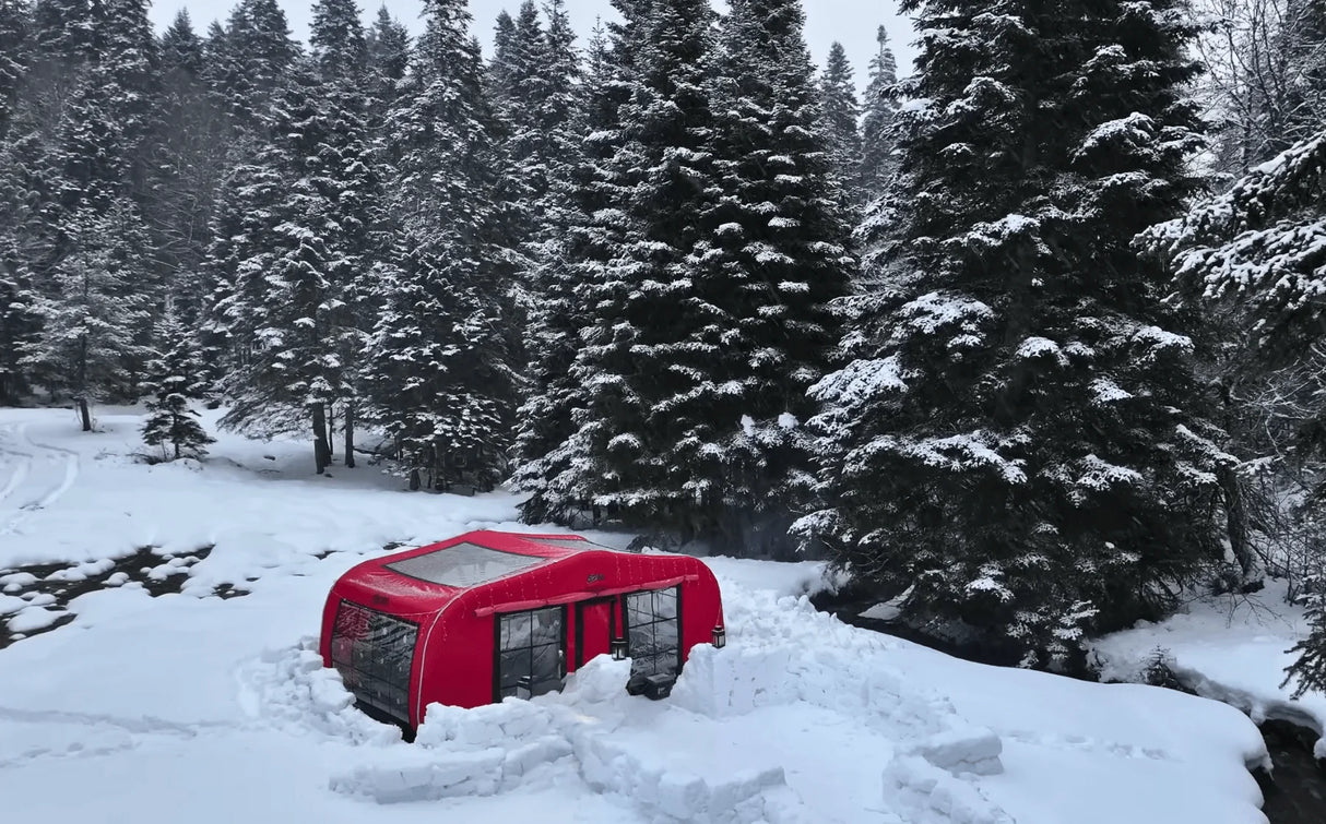 Sonmez Outdoor Air Capsule XXL Inflatable Tent with Digital Air Pump