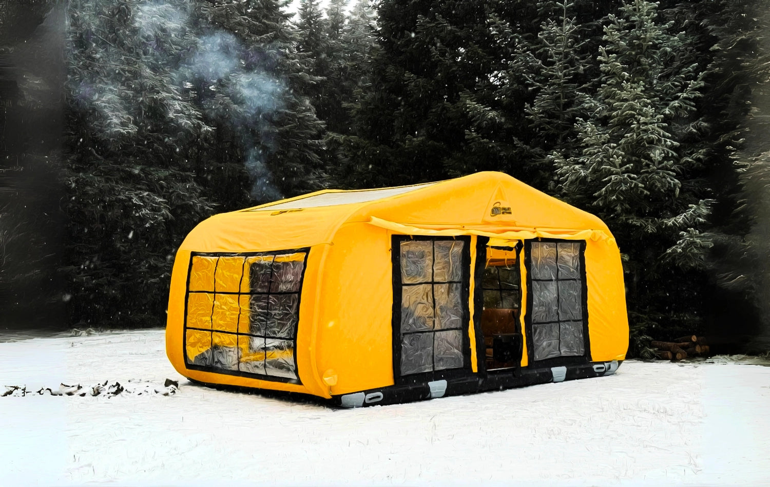 Sonmez Outdoor Air Capsule XXL Inflatable Tent with Digital Air Pump